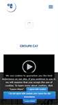 Mobile Screenshot of groupecat.com